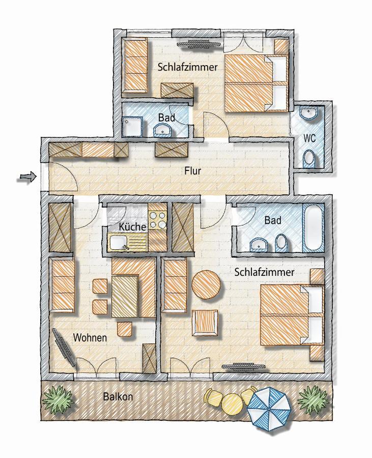 דירות לופר Haus Bartlmae מראה חיצוני תמונה